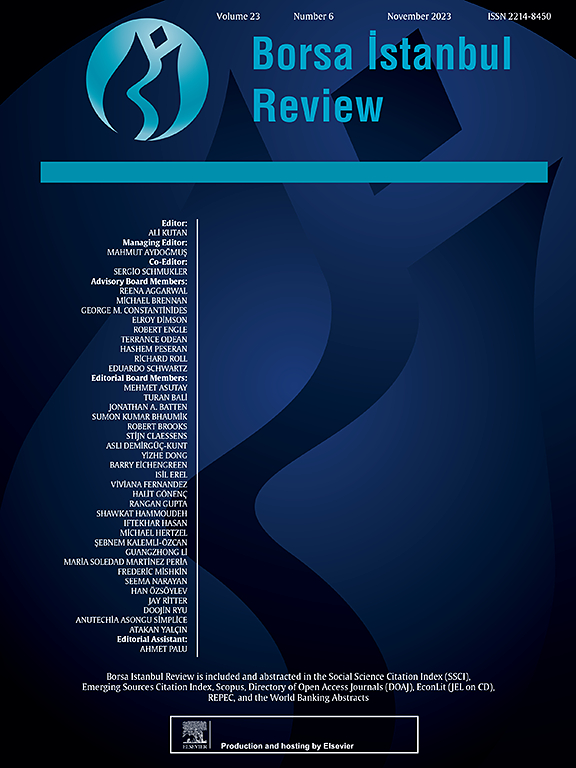 Go to journal home page - Borsa Istanbul Review